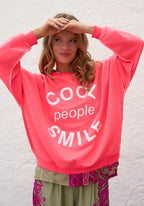 Miss Goodlife Sweater "Cool People Smile"