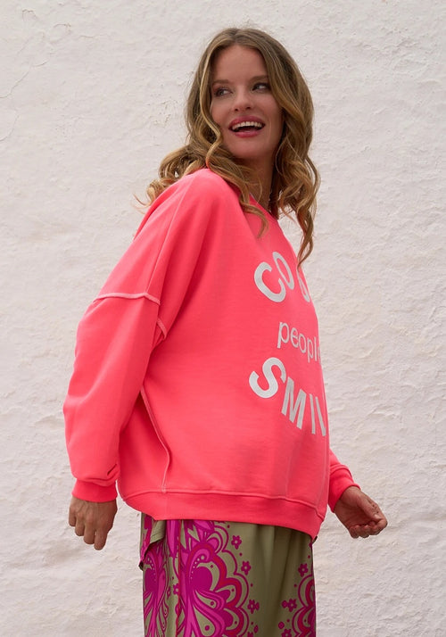 Miss Goodlife Sweater "Cool People Smile"