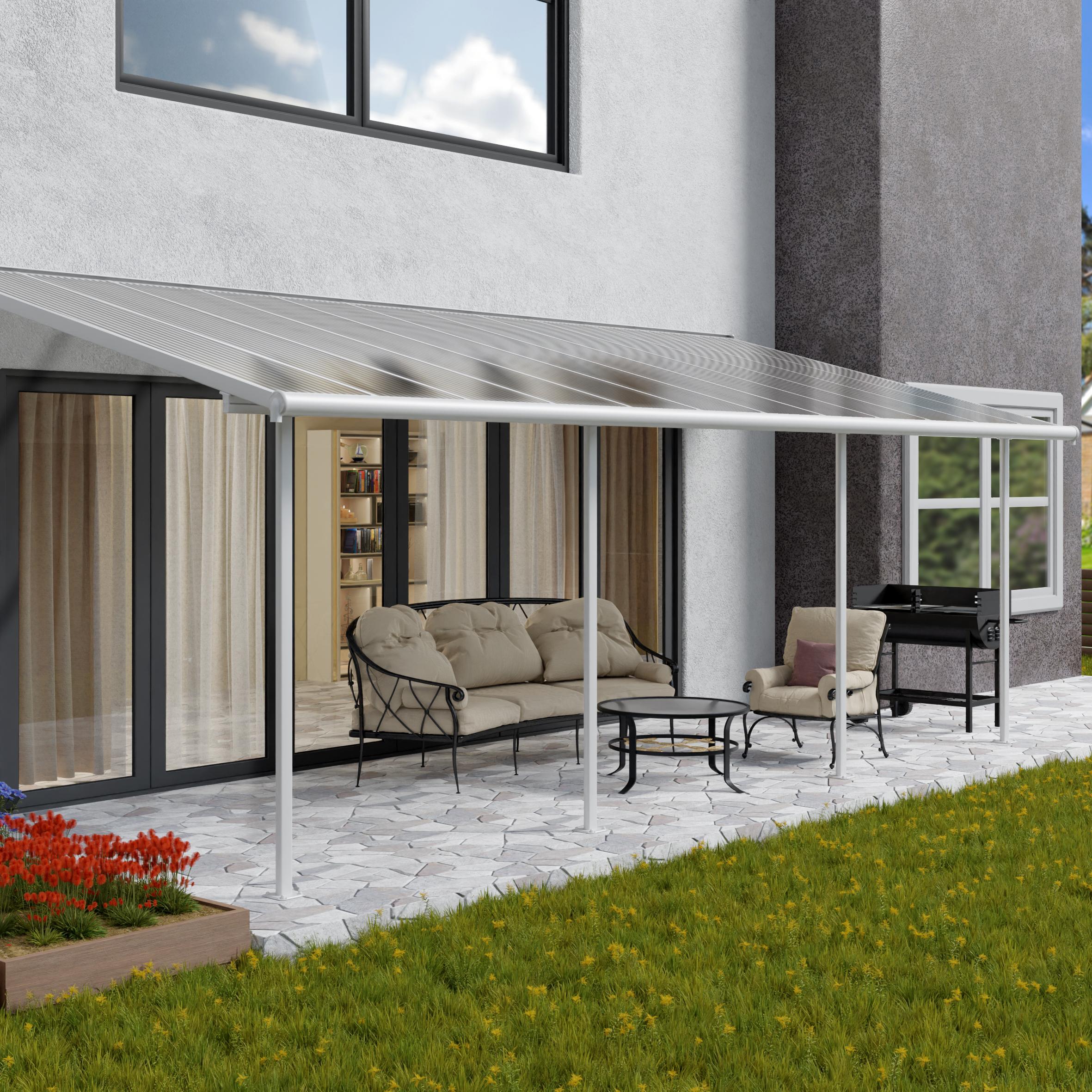 Canopia by Palram Sierra Patio Cover - White