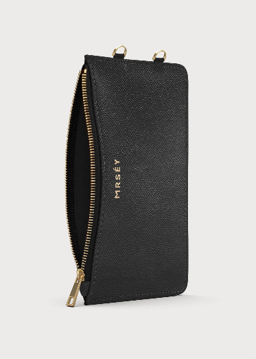 Add-on Pouch - Schwarz Saffiano