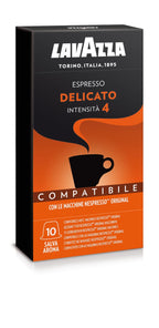 Lavazza Delicato - капсули съвместими с Nespresso - 10 брoя