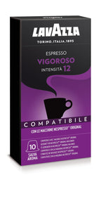 Lavazza Vigoroso - капсули съвместими с Nespresso - 10 брoя